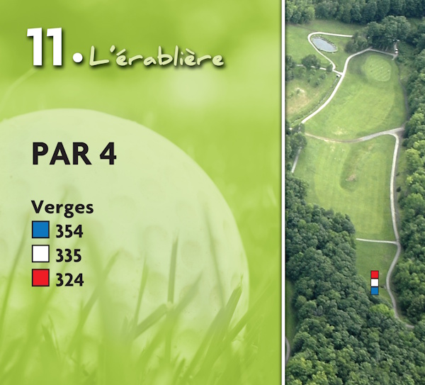 Trou 11 — Club de golf Montmagny