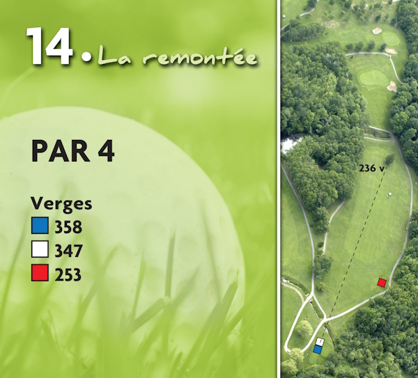 Trou 14 — Club de golf Montmagny