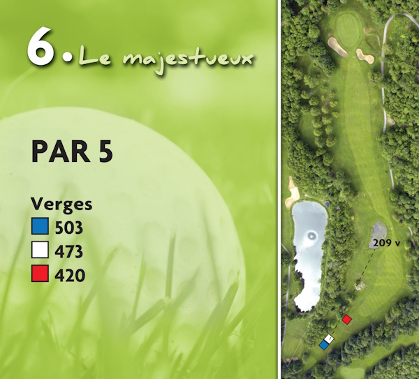 Trou 6 — Club de golf Montmagny